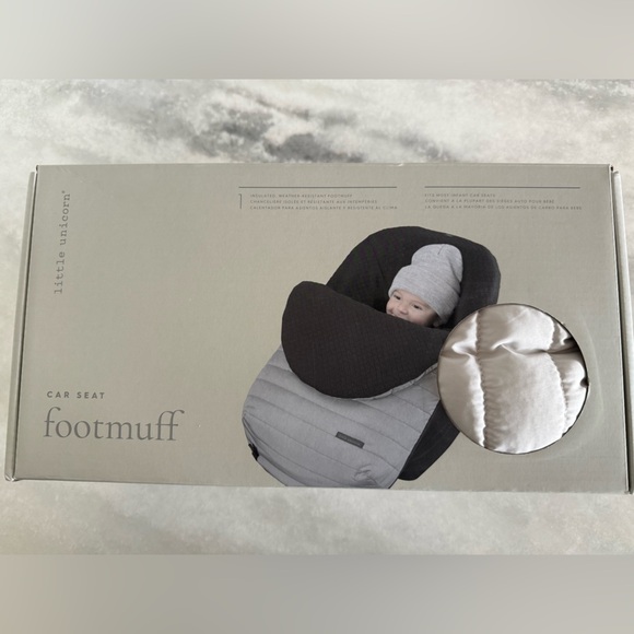 Little Unicorn Infant Car Seat Footmuff • Pearl • NIB - Picture 4 of 12